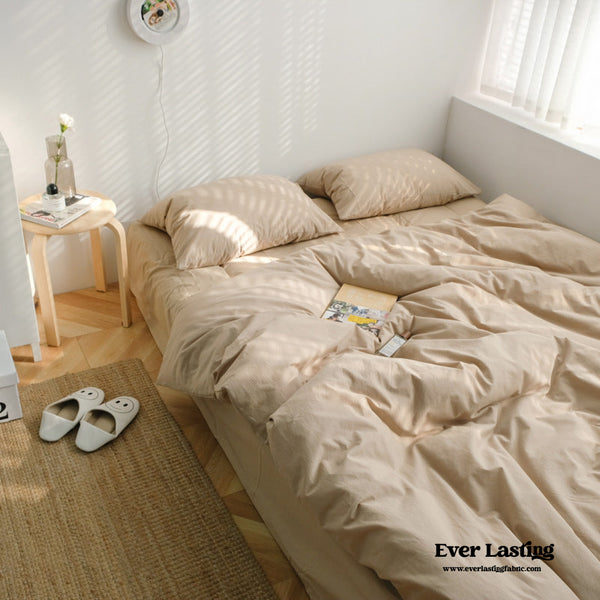 Earth Tone Bedding Set / Gray