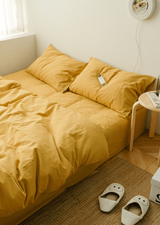 Earth Tone Bedding Set / Rust Pink