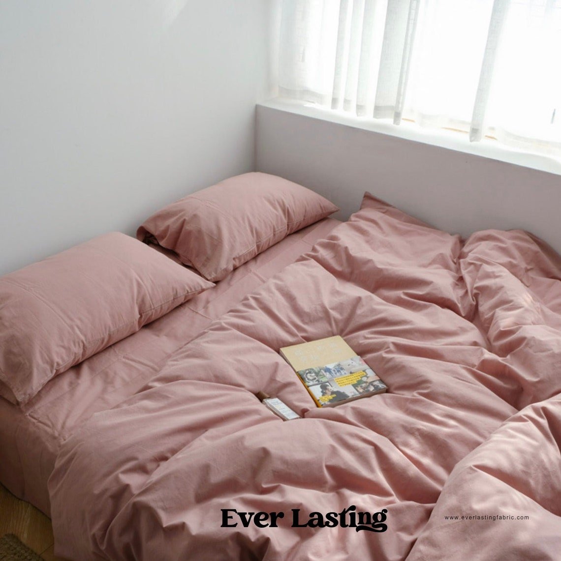  - Ever Lasting - Earth Tone Bedding Set / Moss Green - Bedding Set - Ever Lasting