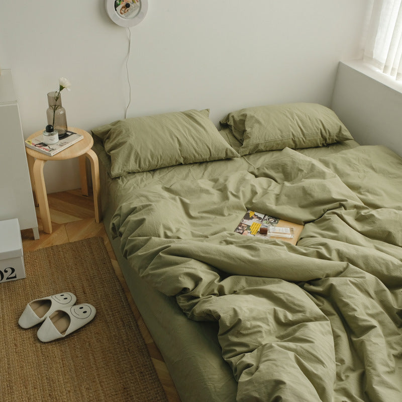 Buy Moss Green Bed Sheets - 600 & 1000 TC – Comfort Beddings