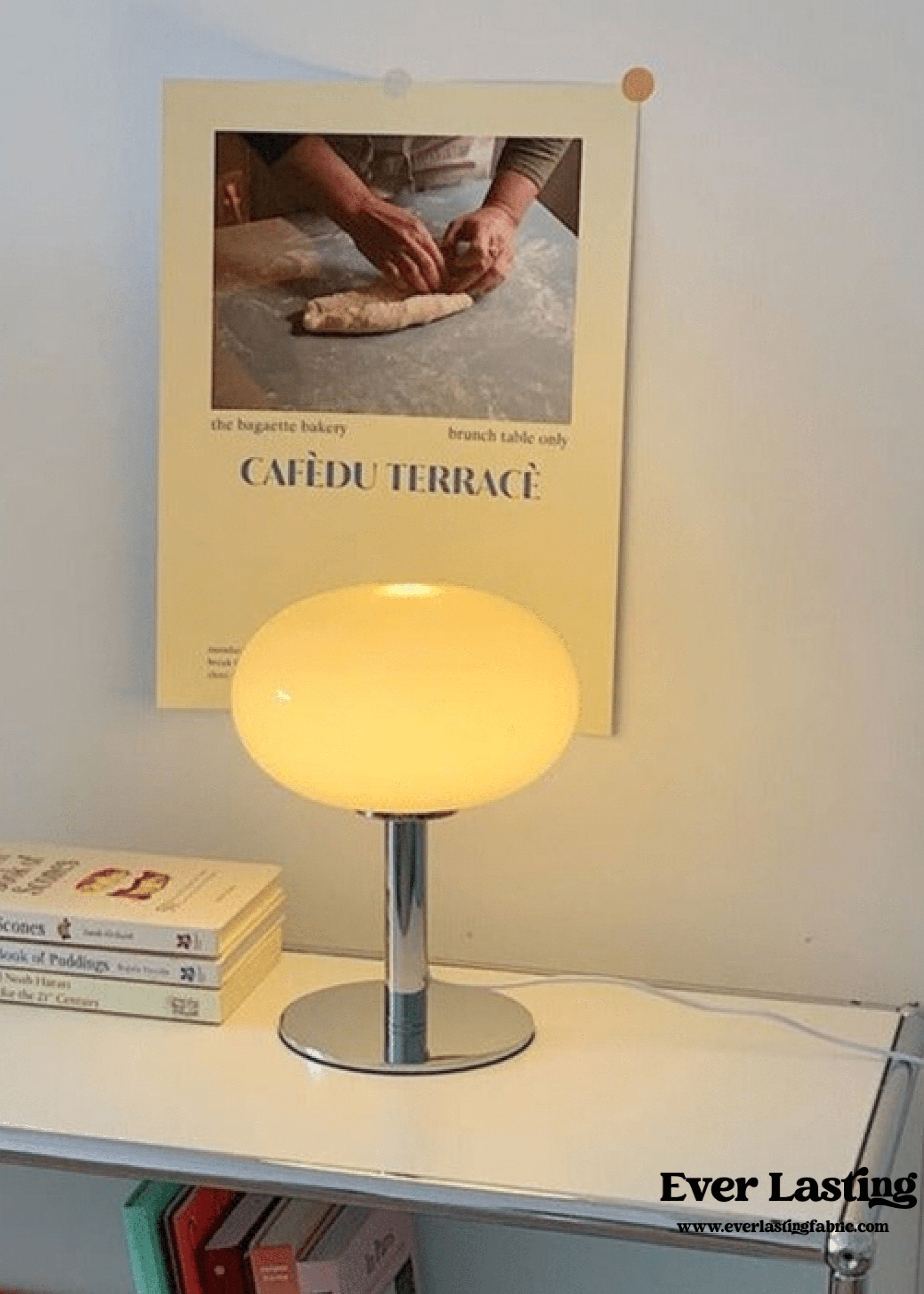  - Ever Lasting - Egg Glass Lamp / Pink - Light - Ever Lasting