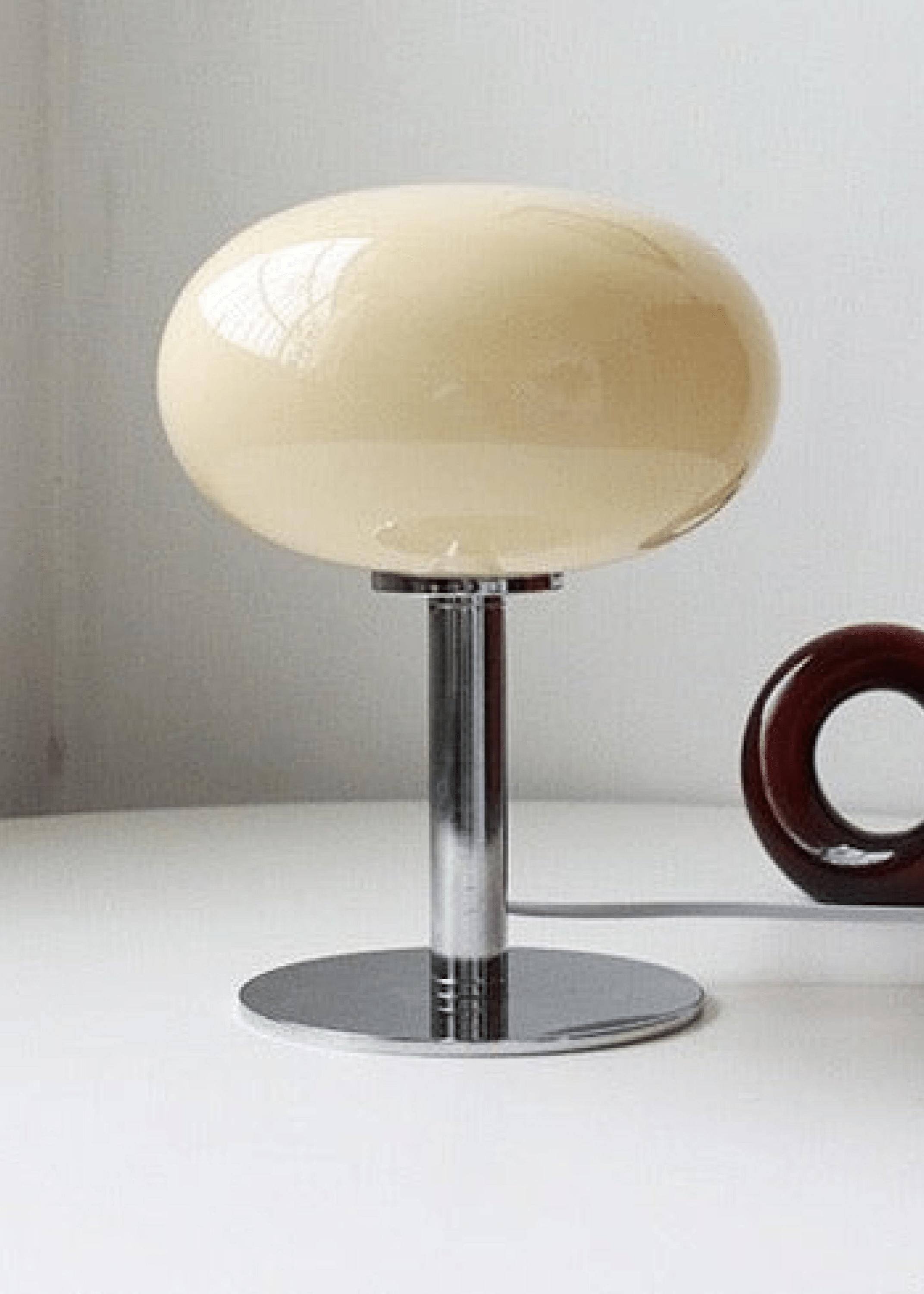  - Ever Lasting - Egg Glass Lamp / Pink - Light - Ever Lasting