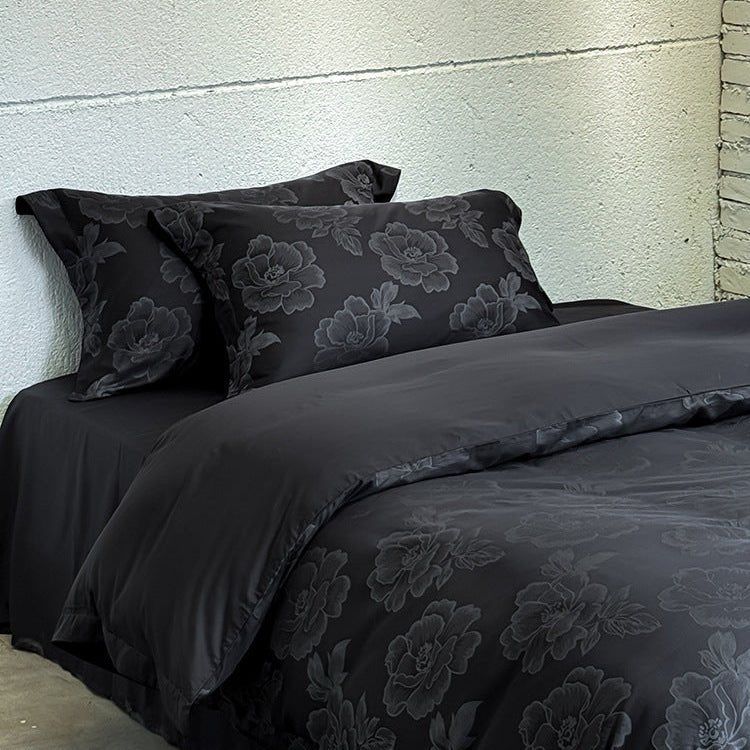  - Ever Lasting - Elara Floral TENCEL™ Bedding Set / White - Bedding Set - Ever Lasting