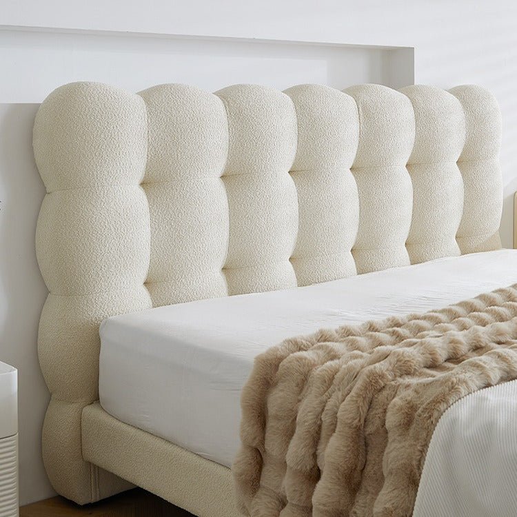  - Ever Lasting - Elevated Marshmallow White Bed Frame - Bed Frame - Ever Lasting