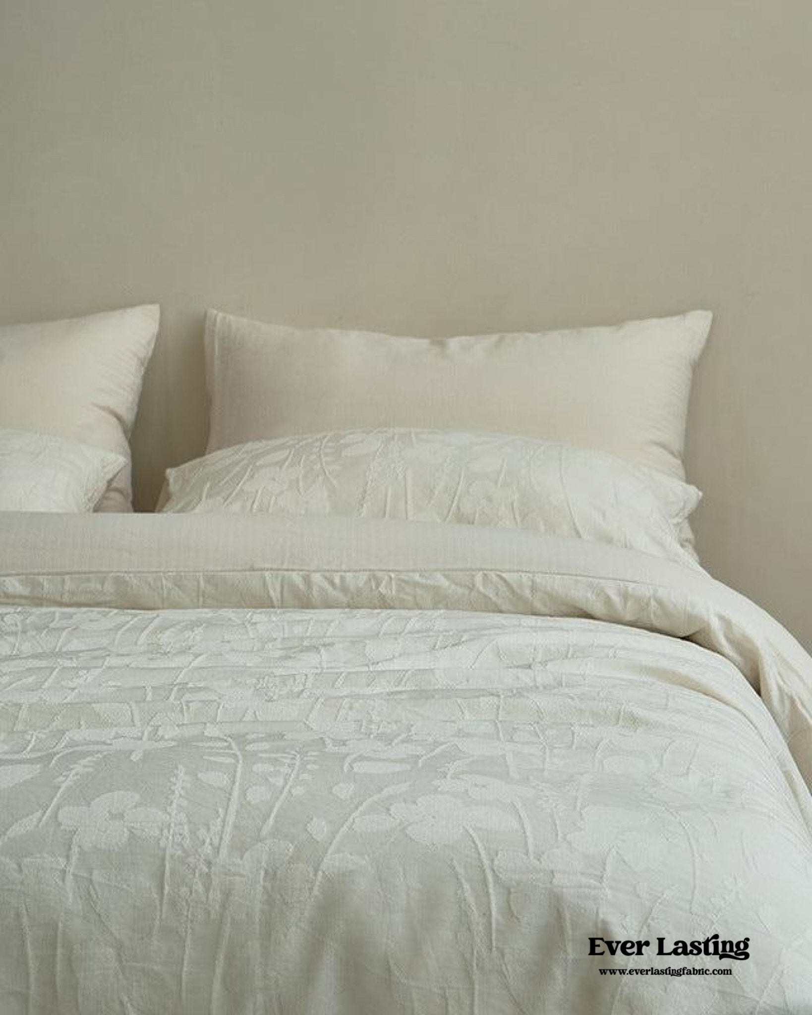 Elin Tencel Silky Jacquard Bedding Bundle - Ever Lasting