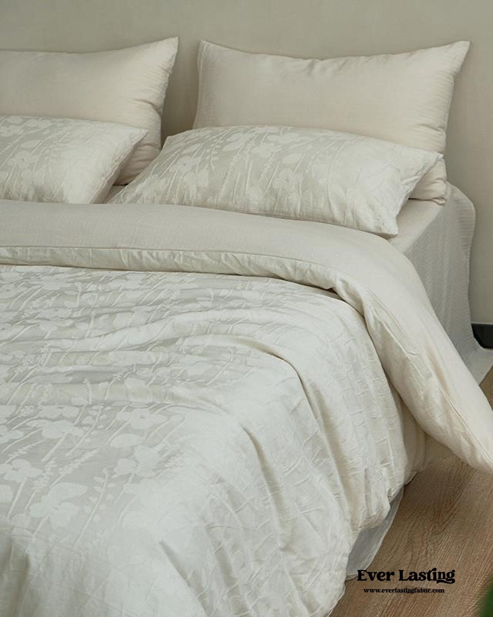 Elin Tencel Silky Jacquard Bedding Set / Garden - Ever Lasting
