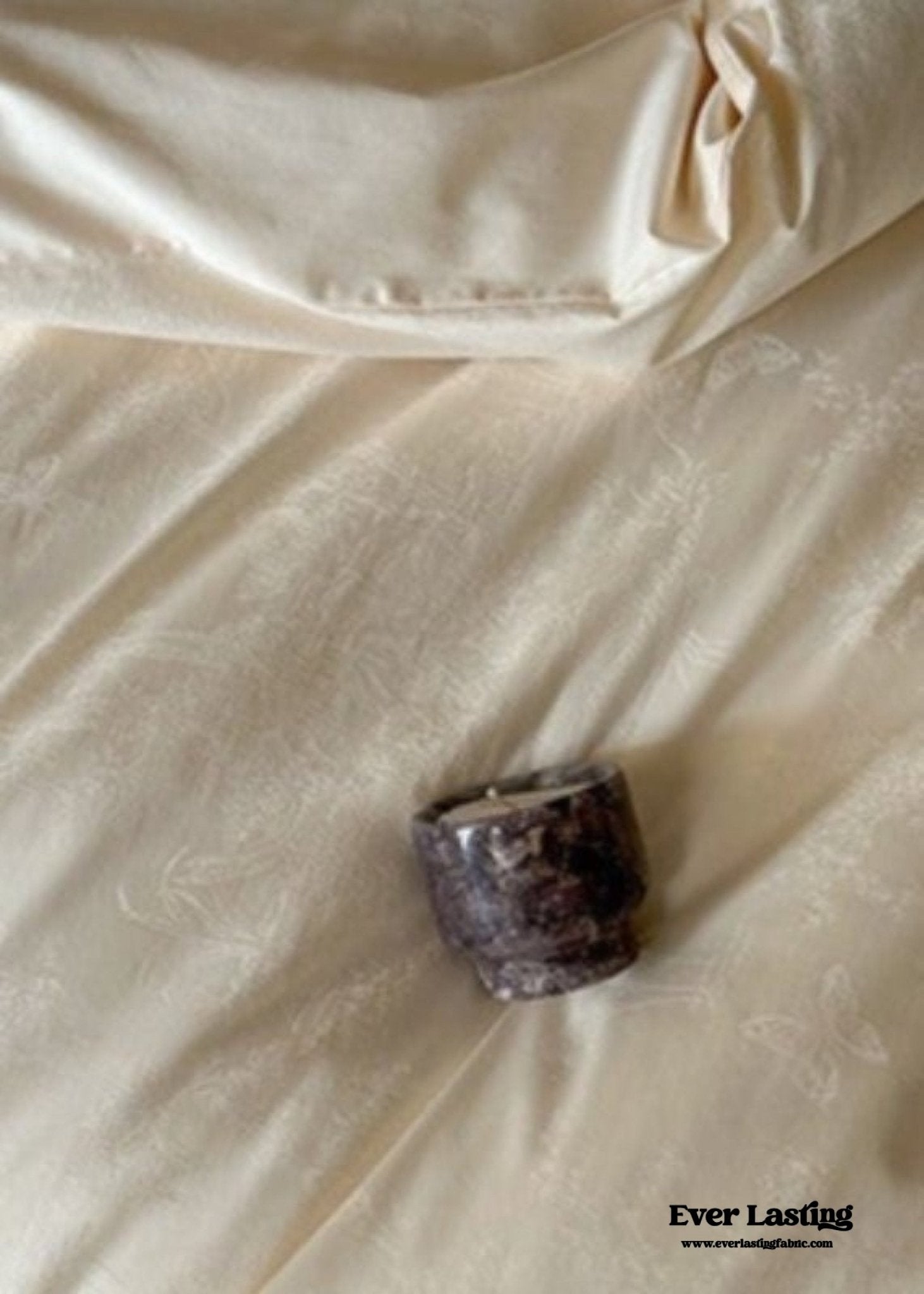 Elise French Lace Jacquard Satin Bedding Set / Dark Gray - Ever Lasting