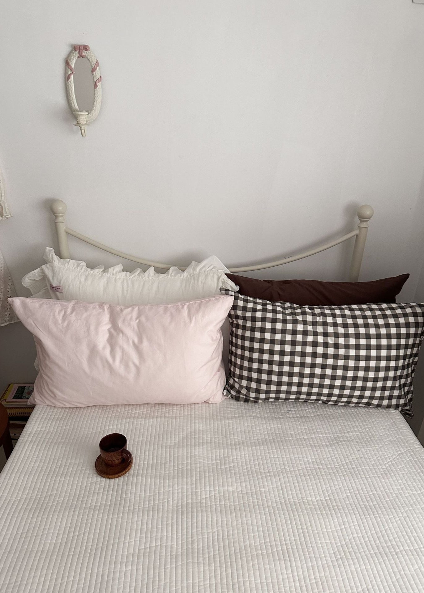 Ella Pure Cotton Pillowcases / Gingham - Ever Lasting