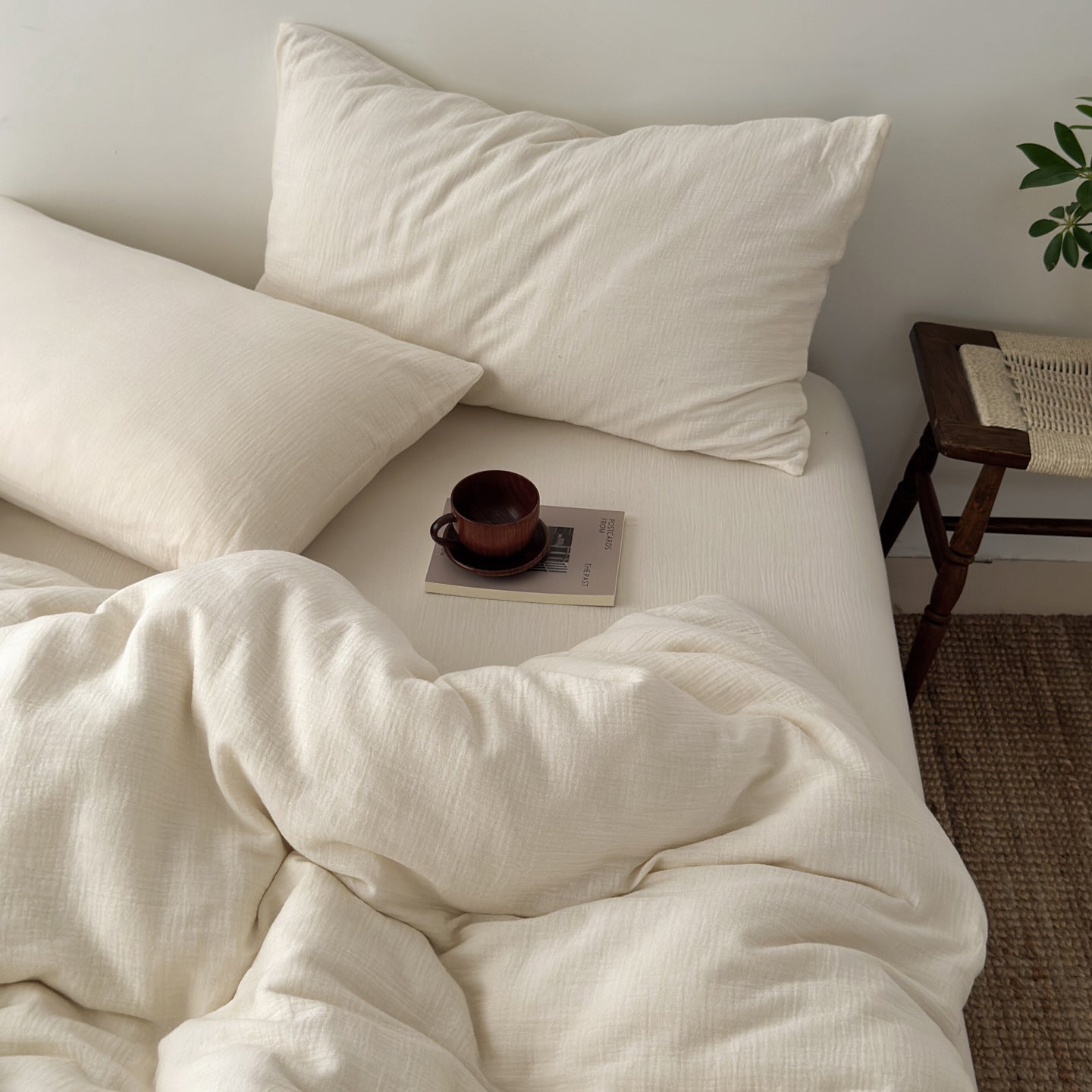  - Ever Lasting - Elliot Pure Cotton Bedding Set / Green - Bedding Set - Ever Lasting