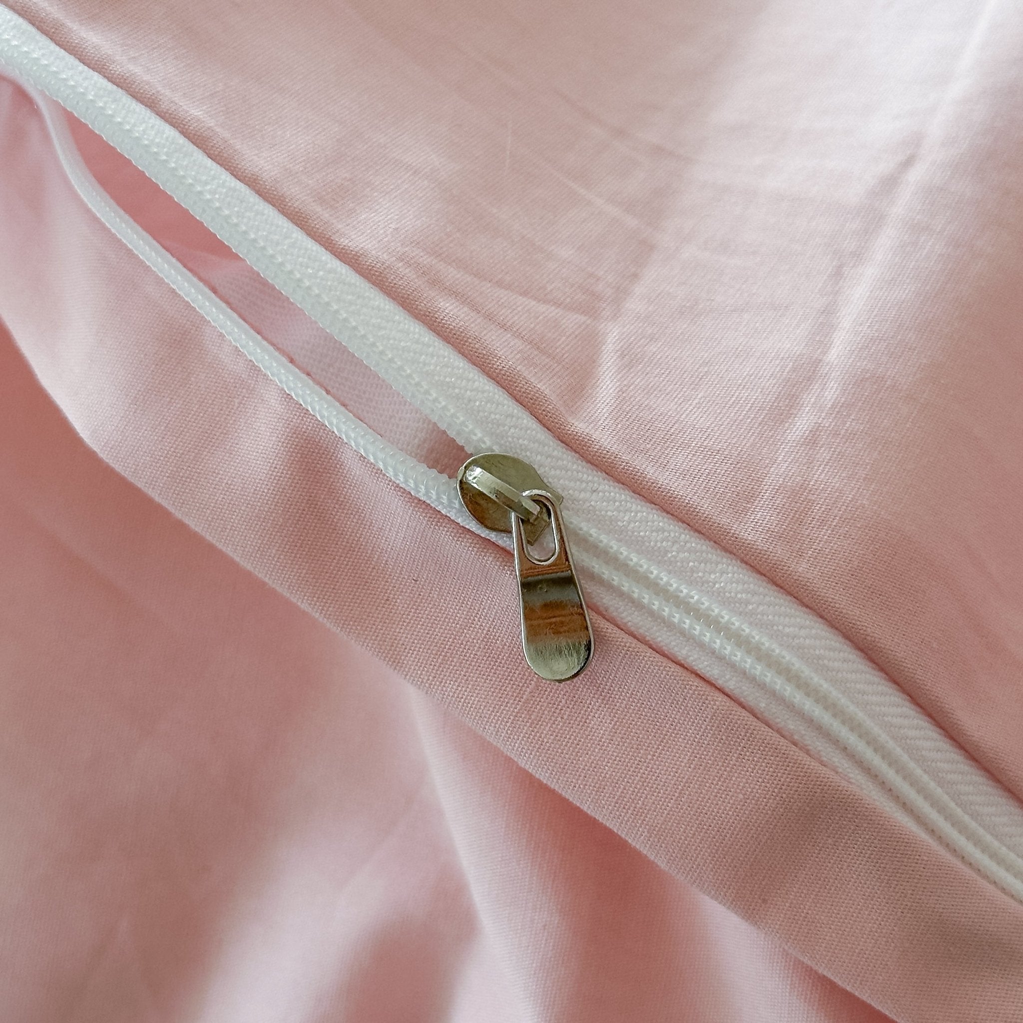 Embroidered French Lace Ruffle Pillowcases / Pink - Ever Lasting