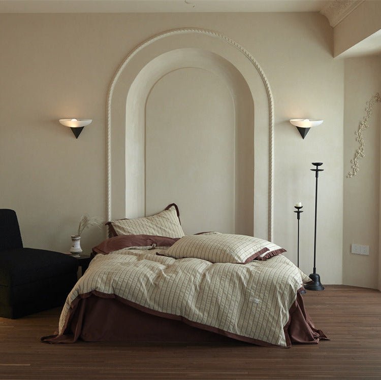  - Ever Lasting - Emery Jacquard Bedding Set / Green - Bedding Set - Ever Lasting