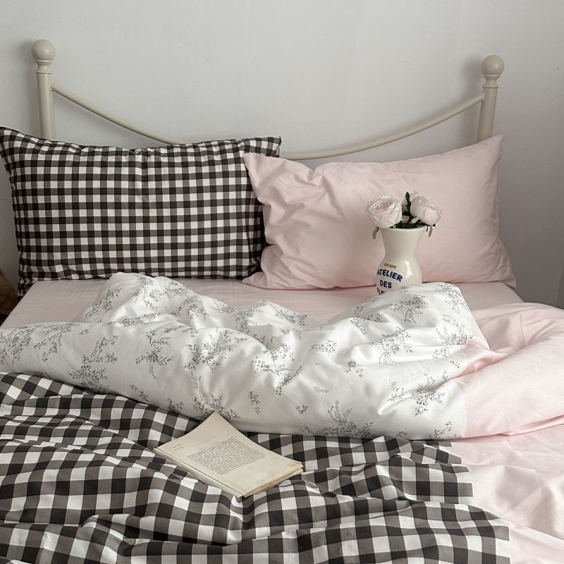 Emi Patchwork Gingham Bedding Bundle - Ever Lasting