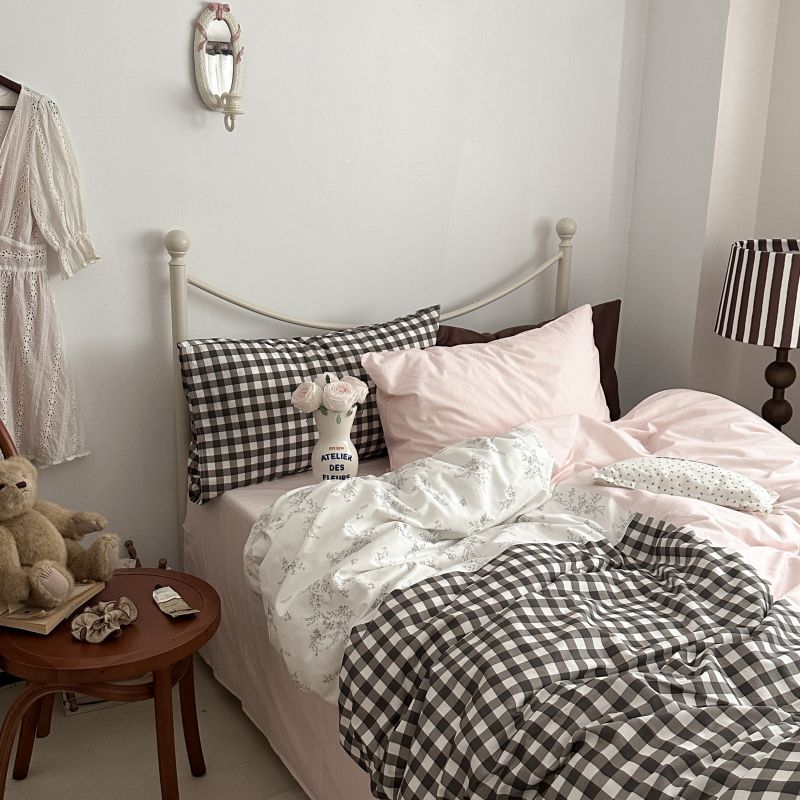 Emi Patchwork Gingham Bedding Bundle - Ever Lasting
