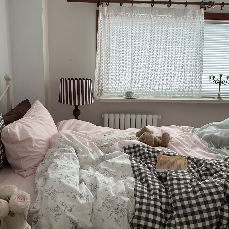 Emi Patchwork Gingham Bedding Bundle - Ever Lasting