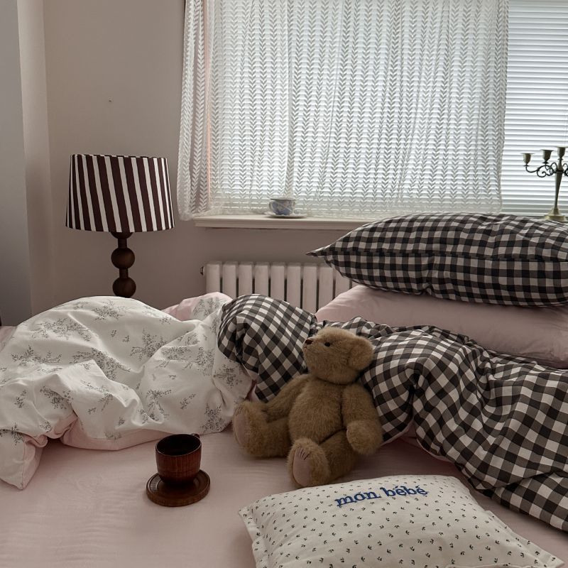 Emi Patchwork Gingham Bedding Bundle - Ever Lasting