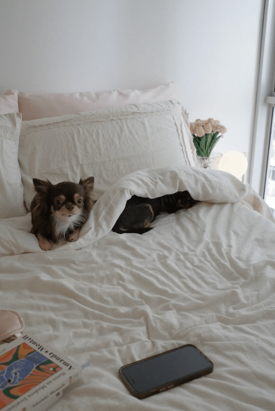  - Ever Lasting - Esme French Linen Cotton Embroidered Floral Bedding Bundle - Bedding Bundle - Ever Lasting