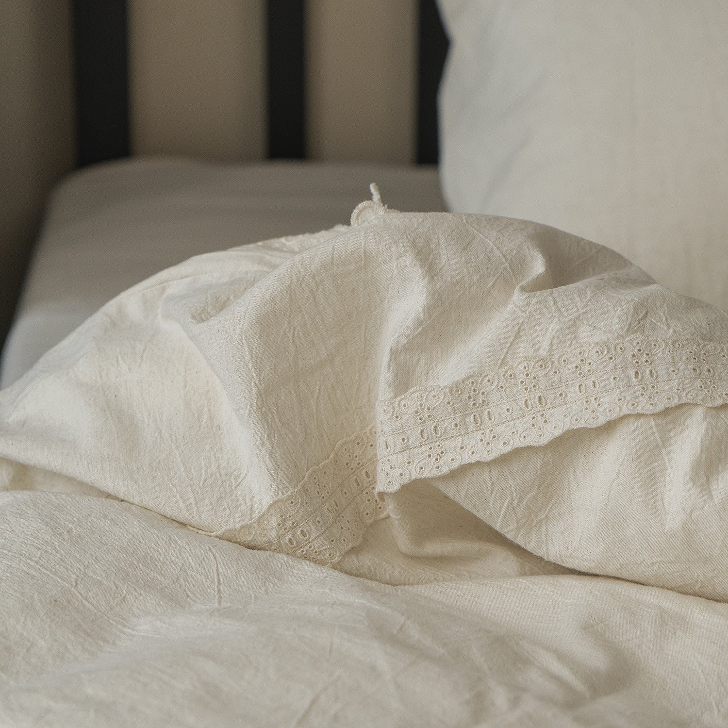  - Ever Lasting - Esme French Linen Cotton Embroidered Floral Bedding Bundle - Bedding Bundle - Ever Lasting