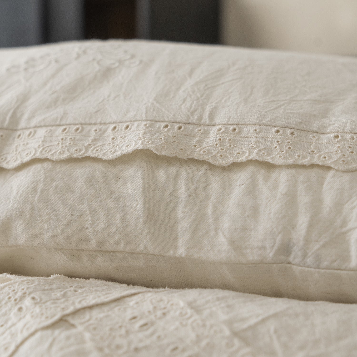  - Ever Lasting - Esme French Linen Cotton Embroidered Floral Bedding Bundle - Bedding Bundle - Ever Lasting