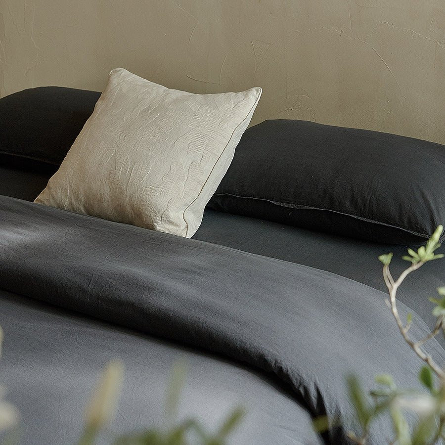  - Ever Lasting - Ethan Minimalist Bedding Set / Gray - Bedding Set - Ever Lasting