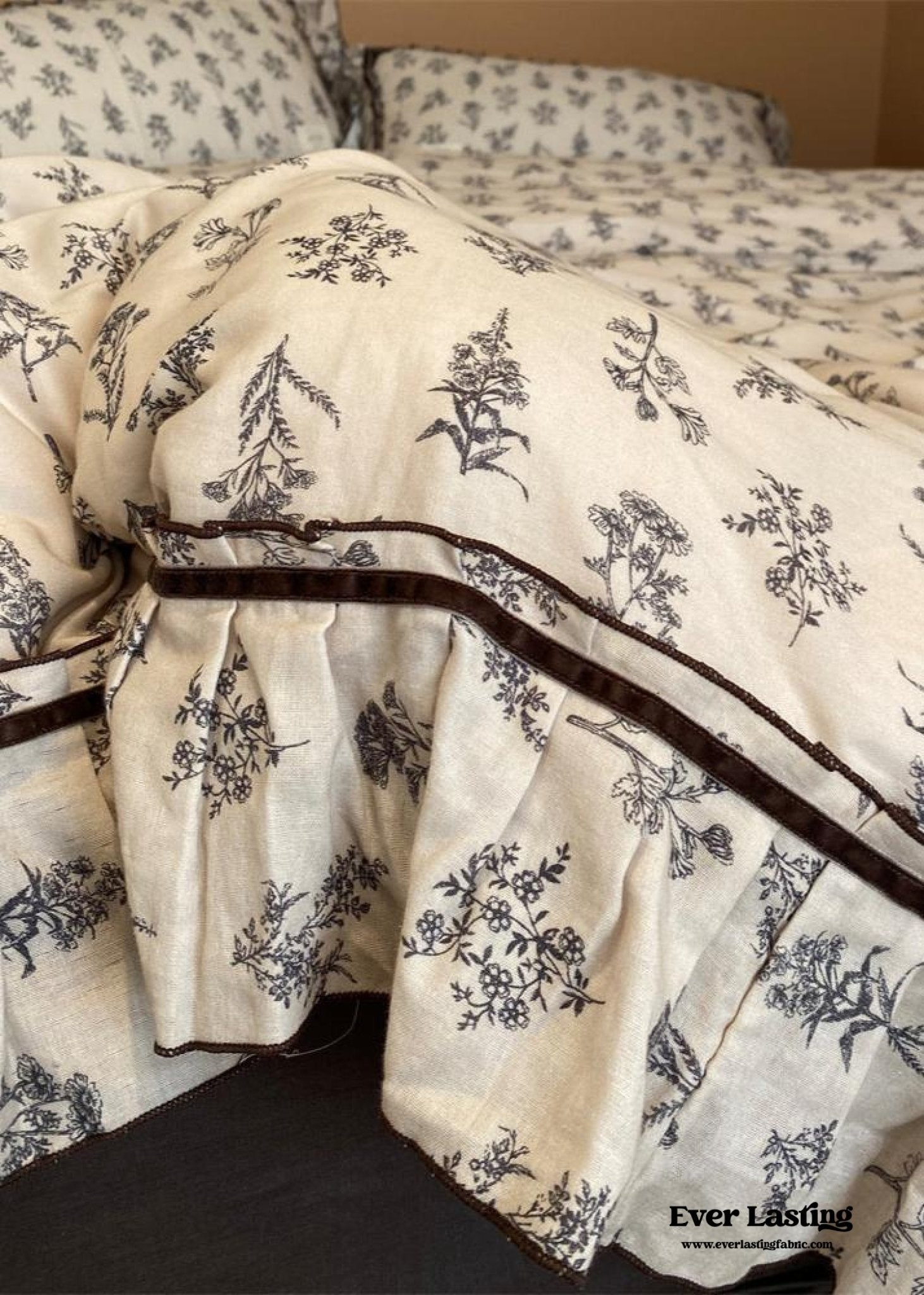 Evelina Baroque Vintage Floral Bedding Set - Ever Lasting