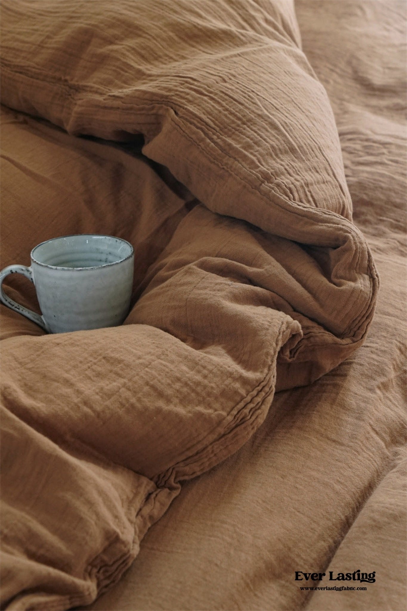 Evelyn Retro Double Gauze Bedding Bundle - Ever Lasting