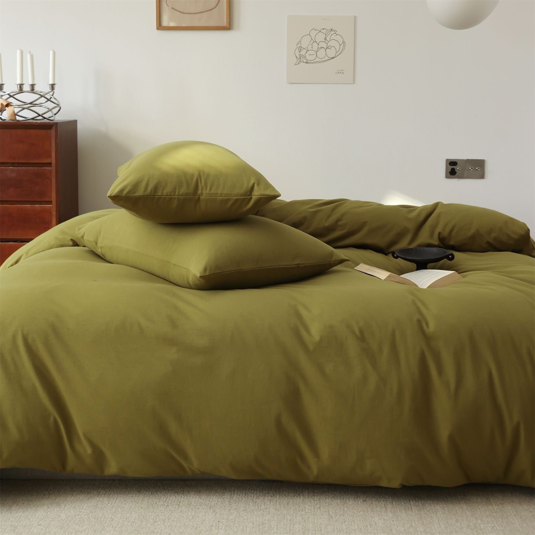  - Ever Lasting - Felix Naked Sleep Bedding Set / Green - Bedding Set - Ever Lasting