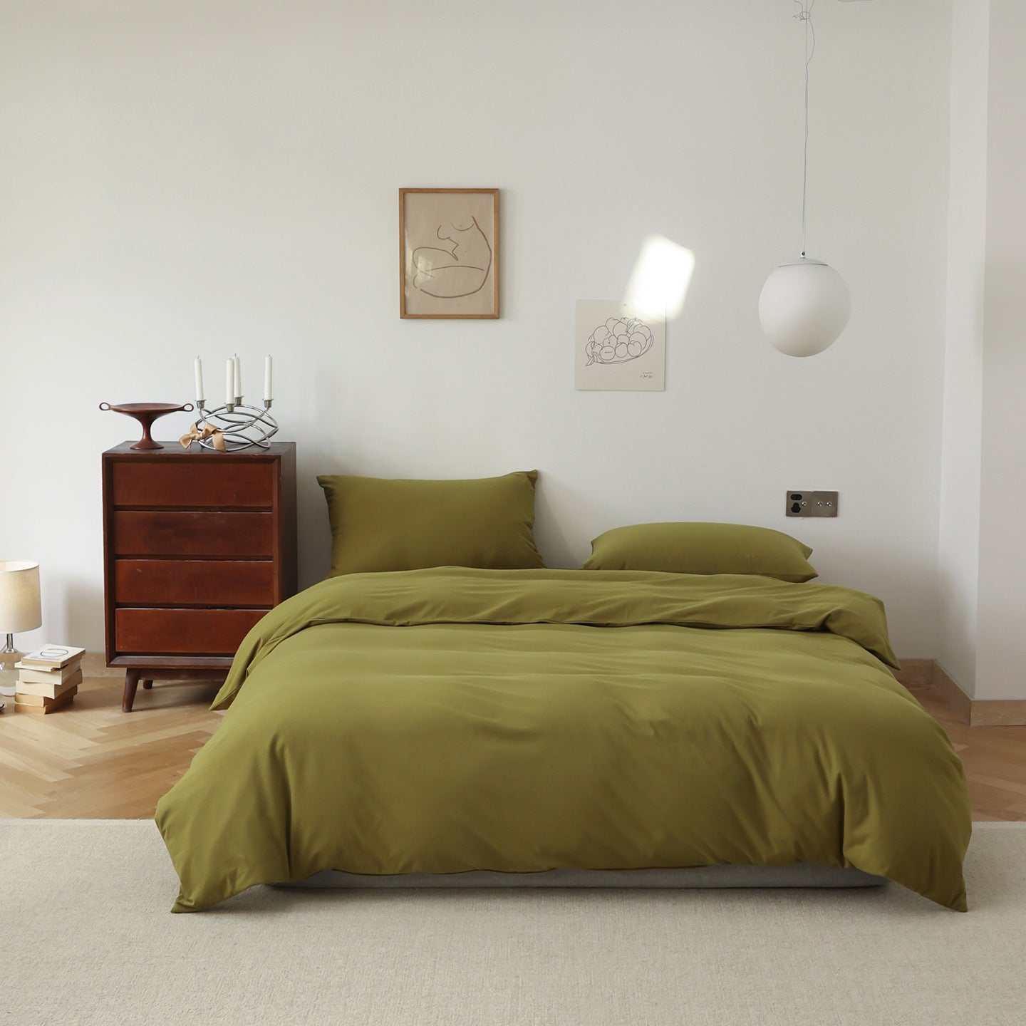  - Ever Lasting - Felix Naked Sleep Bedding Set / Green - Bedding Set - Ever Lasting