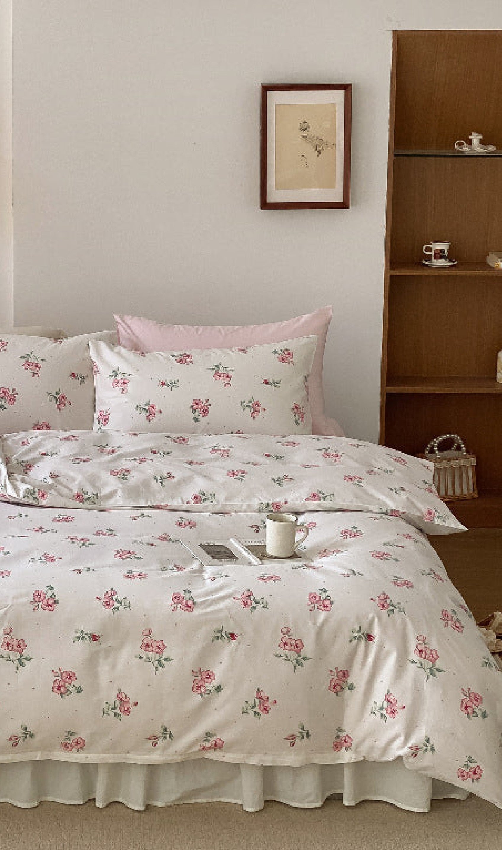  - Ever Lasting - Floral Small Room Bedding Set / Blue - Bedding Set - Ever Lasting