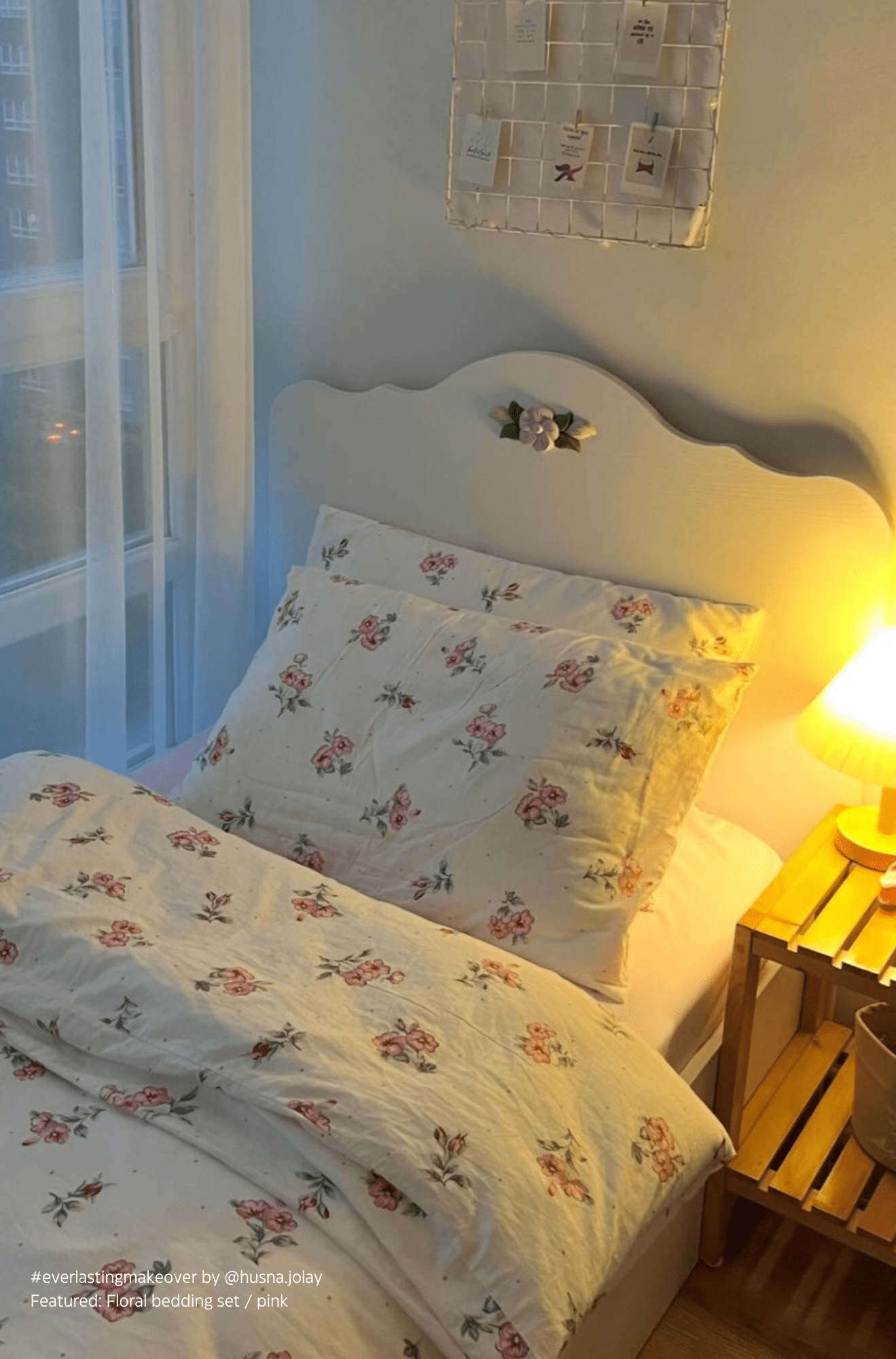  - Ever Lasting - Floral Small Room Bedding Set / Blue - Bedding Set - Ever Lasting