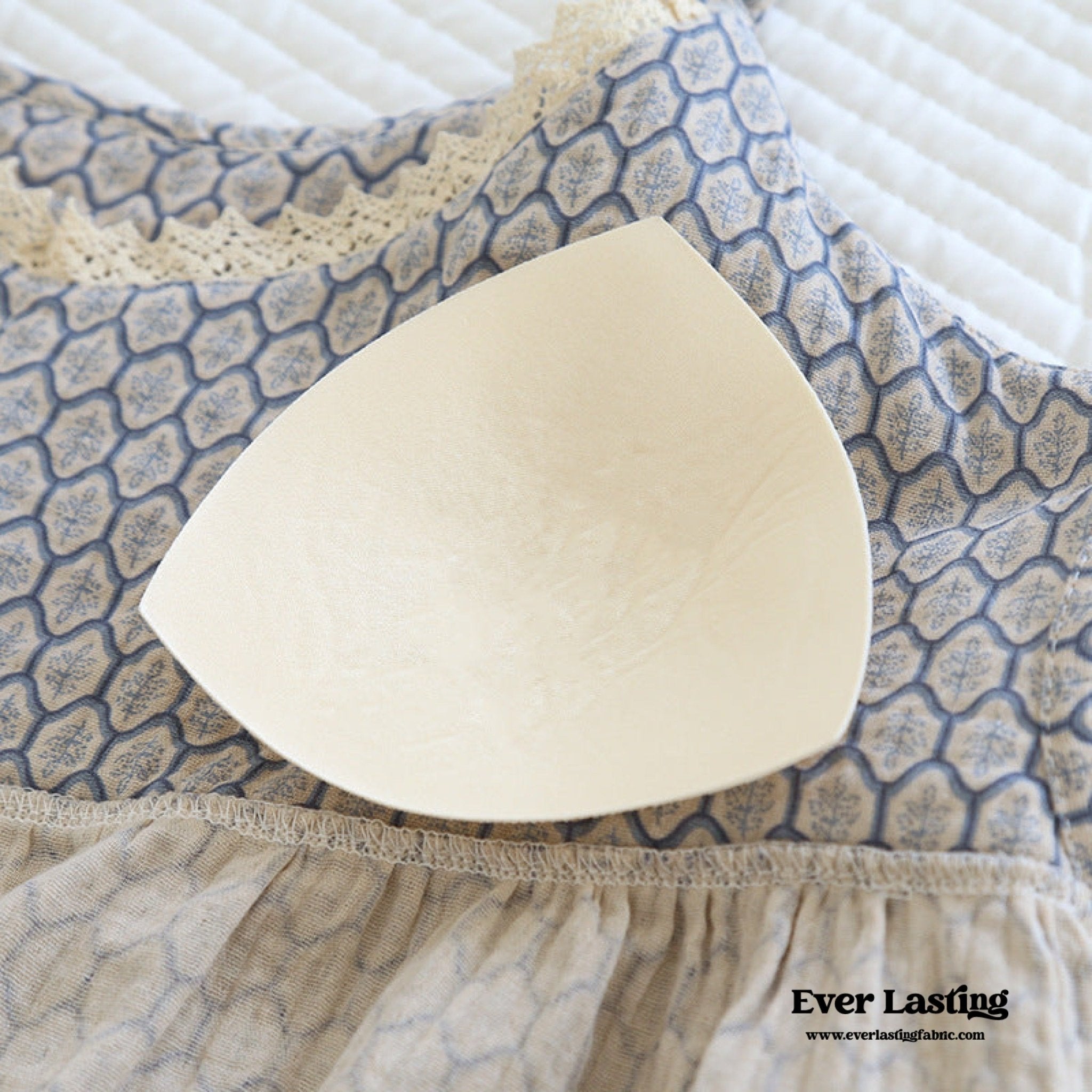  - Ever Lasting - Floral V Tank and Long Pants with Cardigan Cotton Pajama Set / Blue - Pajamas - Ever Lasting