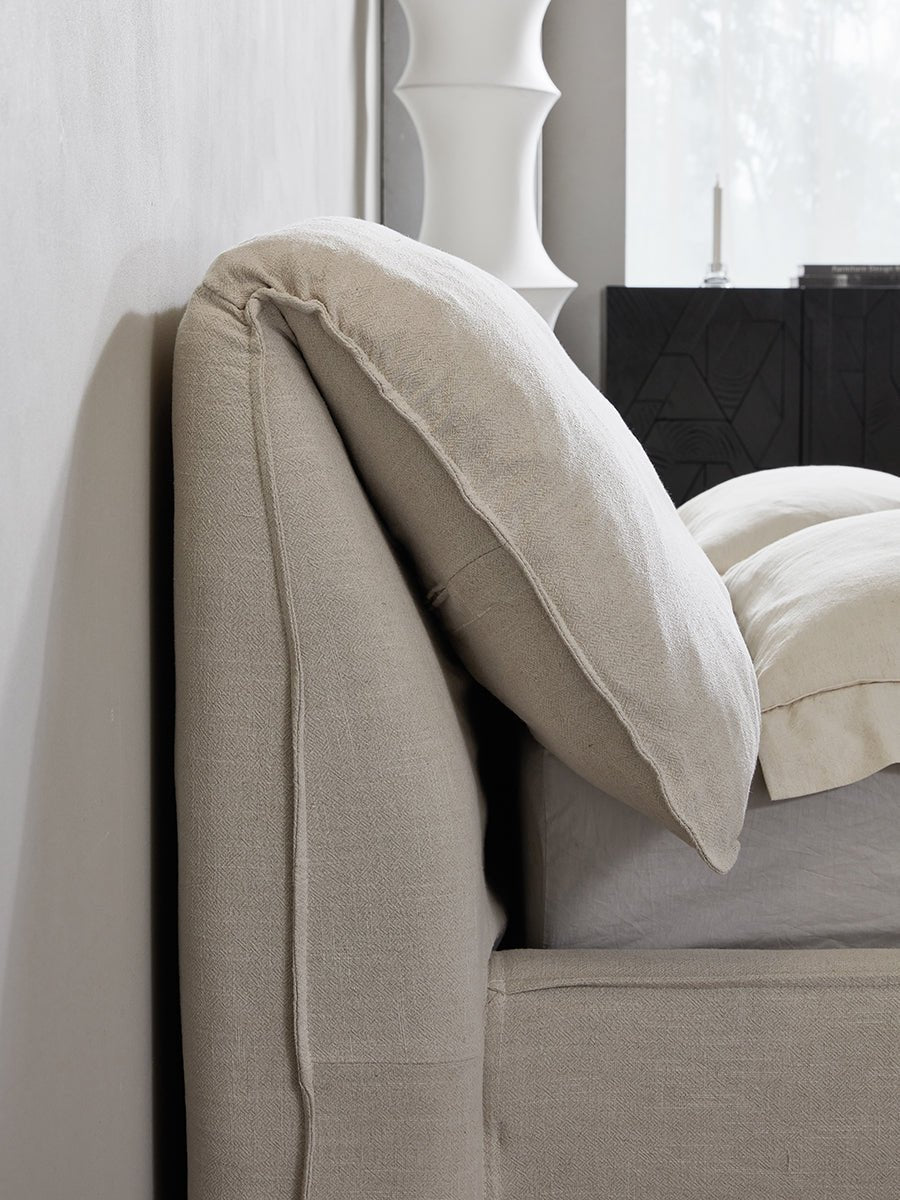  - Ever Lasting - Fluffy Linen Elephant Ear Bed Frame - Bed Frame - Ever Lasting