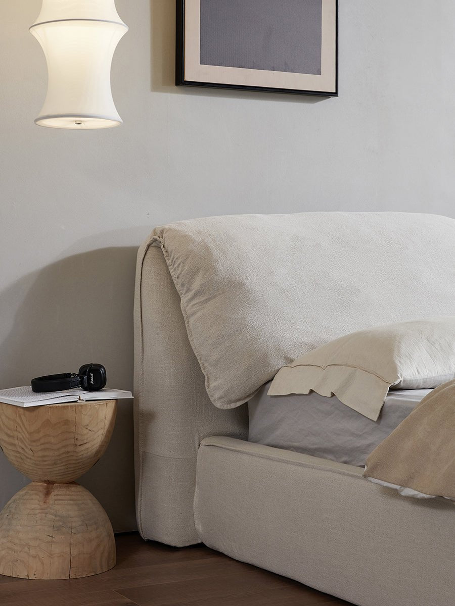  - Ever Lasting - Fluffy Linen Elephant Ear Bed Frame - Bed Frame - Ever Lasting