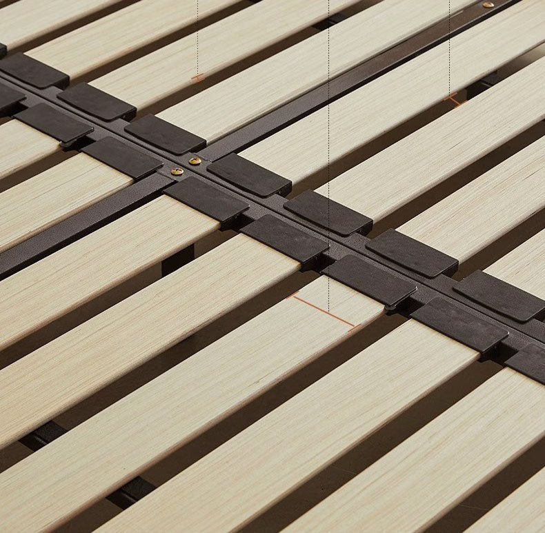  - Ever Lasting - Fluffy Linen Elephant Ear Bed Frame / Beige - Bed Frame - Ever Lasting