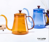 Fluted Glass Pour Over Set Homeware