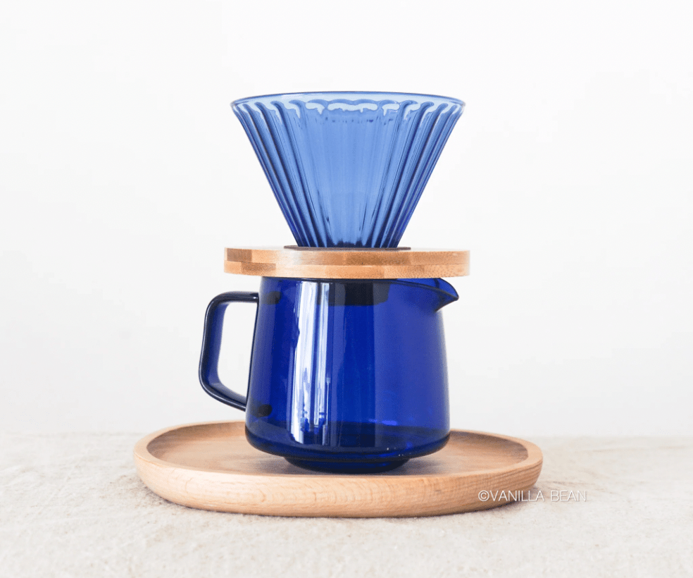  - Ever Lasting - Fluted Glass Pour Over Set - Homeware - Ever Lasting