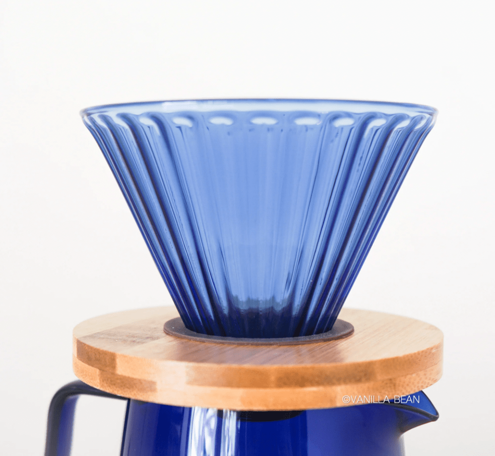  - Ever Lasting - Fluted Glass Pour Over Set - Homeware - Ever Lasting