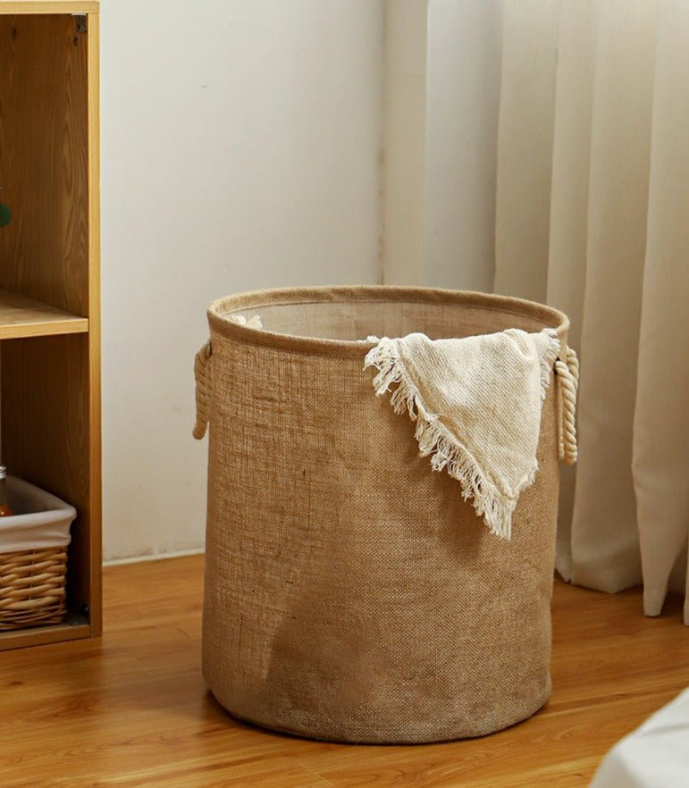  - Ever Lasting - Foldable Waterproof Linen Laundry Basket - Organizer - Ever Lasting