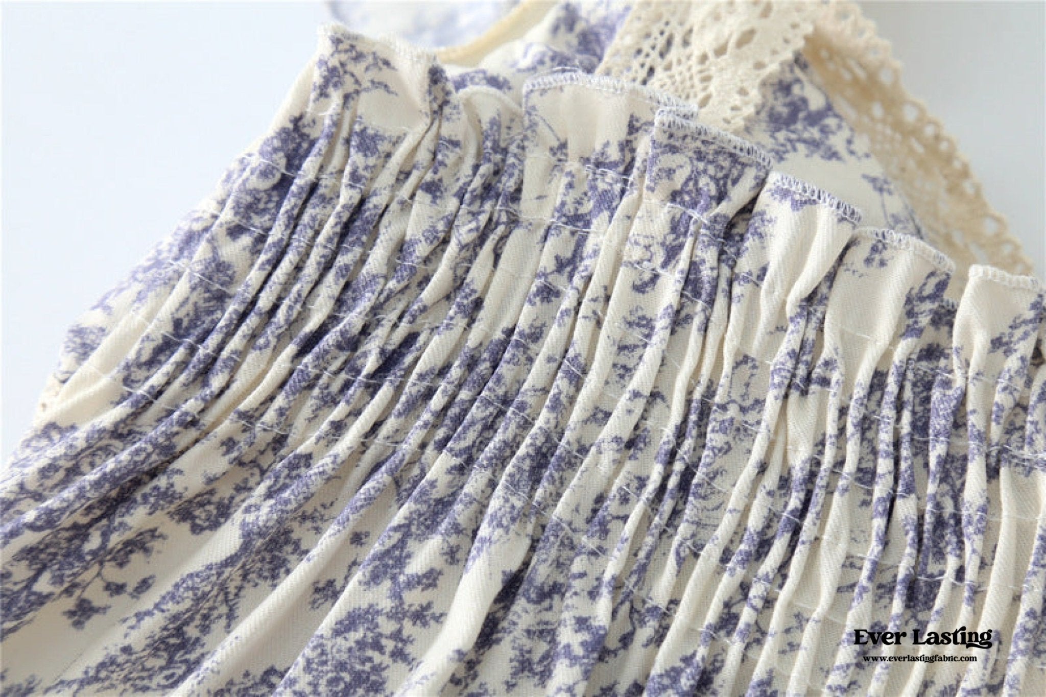 French Lace Ruffle Pajama Nightgown Dress - Ever Lasting