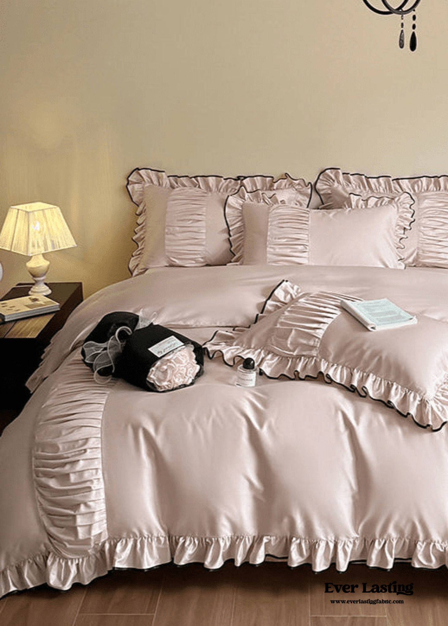 French Pleated Ruffle Bedding Bundle - Ever Lasting