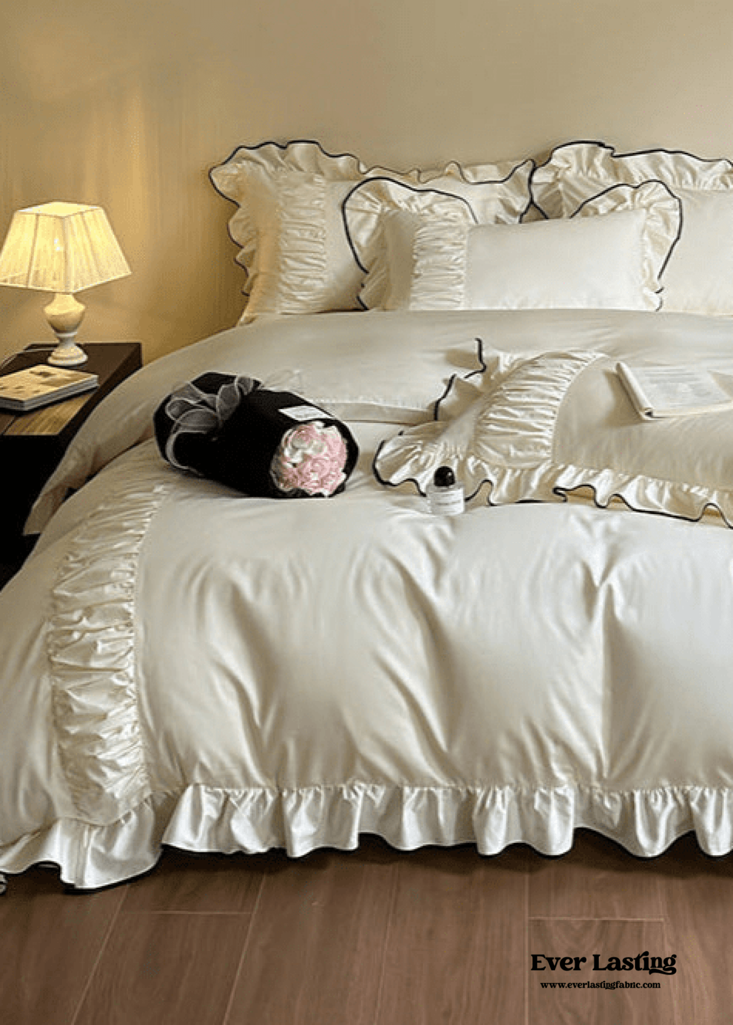 French Pleated Ruffle Bedding Bundle - Ever Lasting
