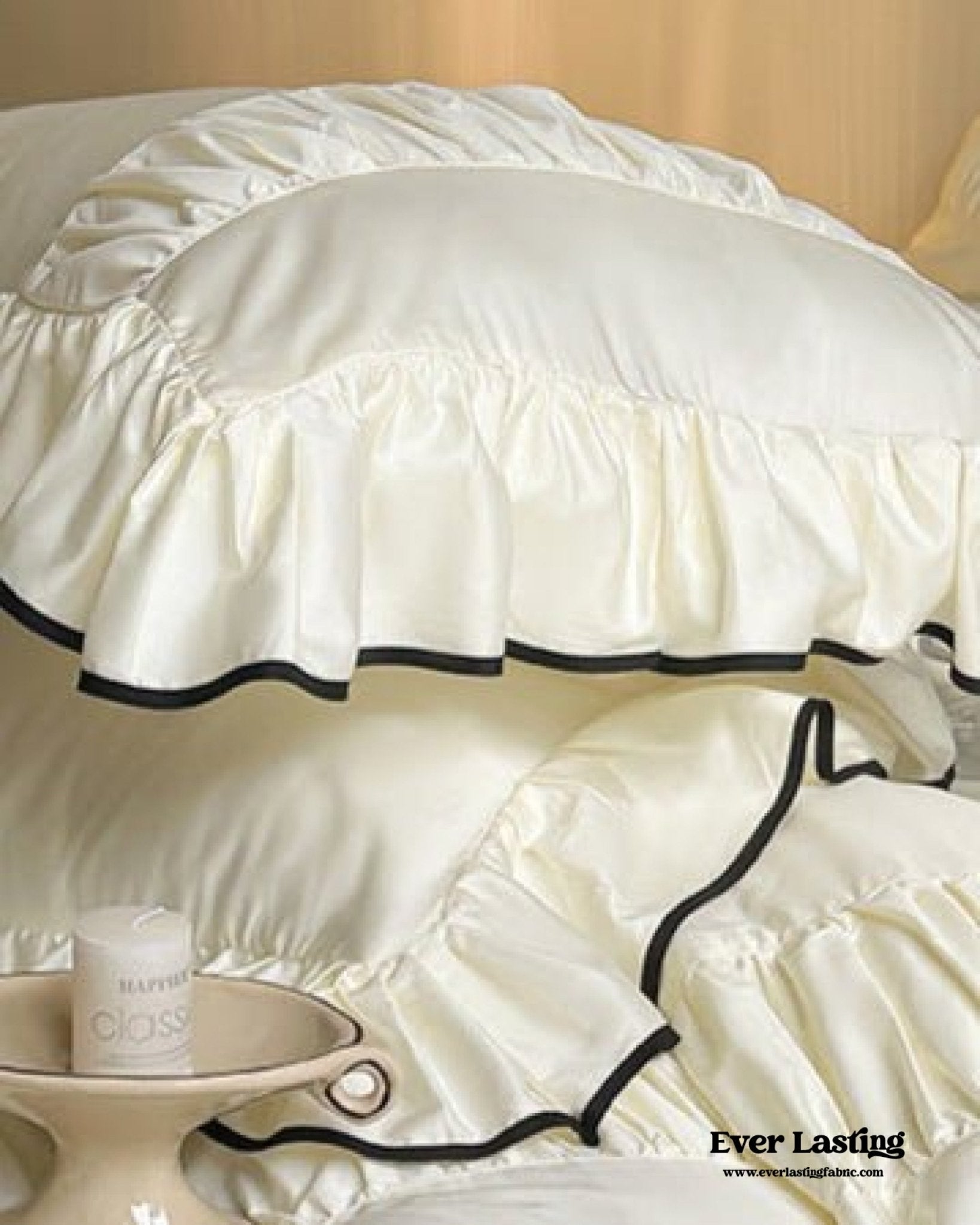 French Pleated Ruffle Bedding Bundle - Ever Lasting