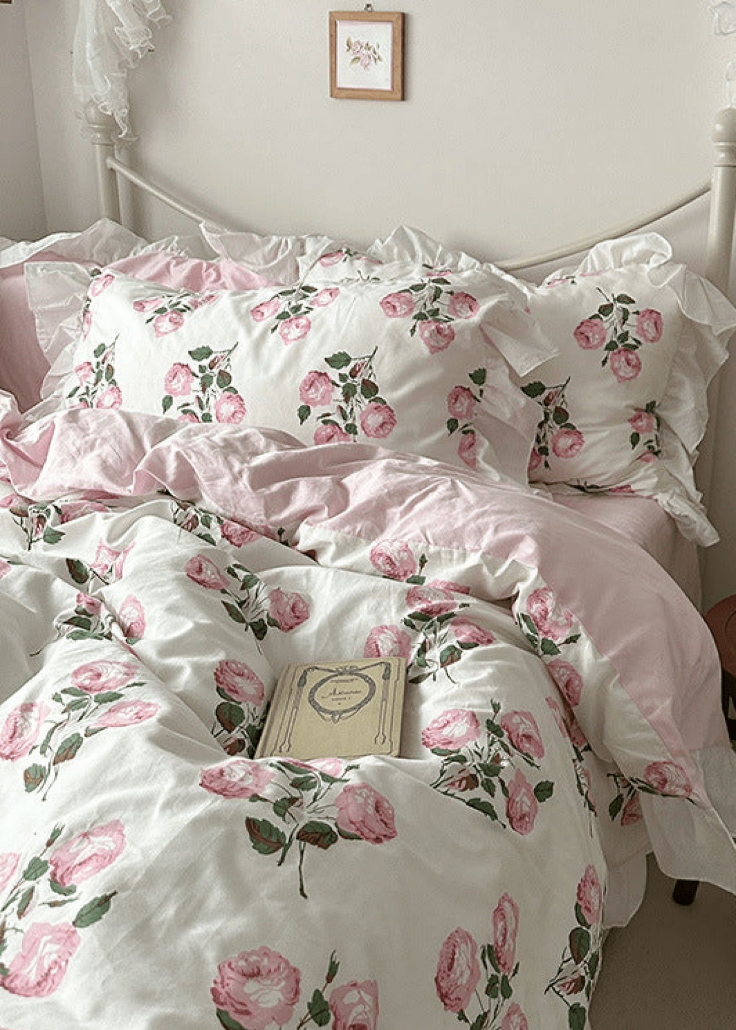 French Ruffle Floral Bedding Bundle - Ever Lasting