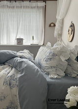 French Ruffle Floral Bedding Bundle