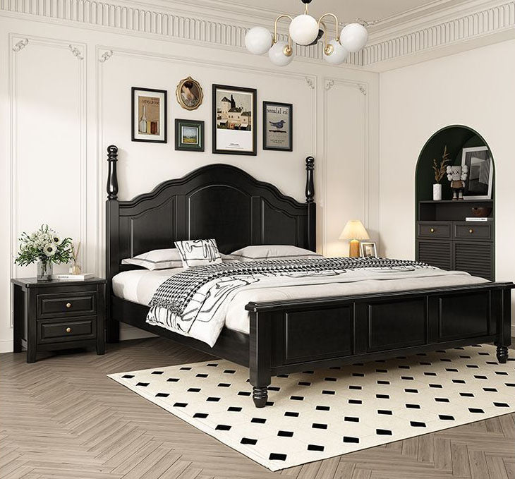  - Ever Lasting - French Solid Wood White Bed Frame - Bed Frame - Ever Lasting