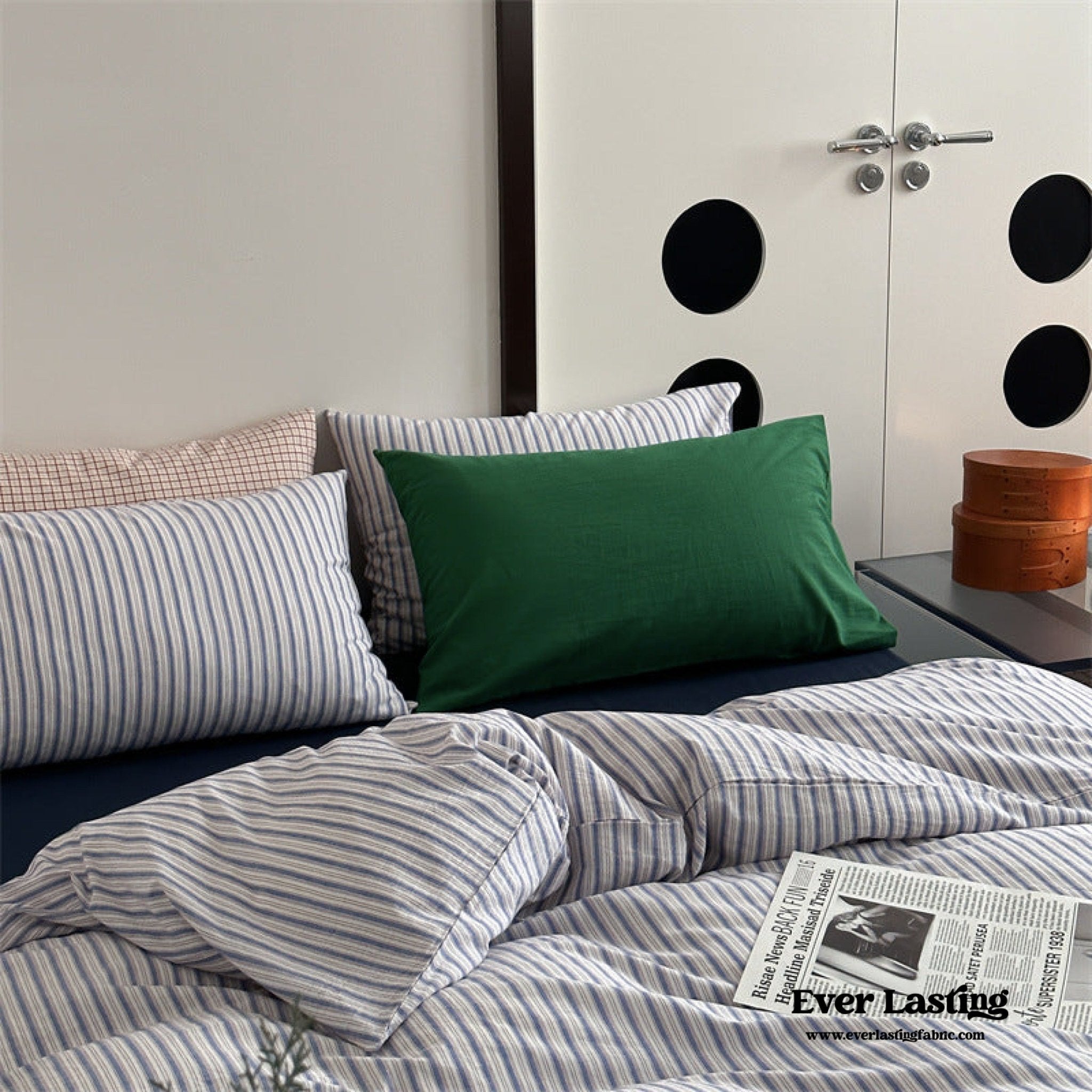French Stripes Minimal Bedding Bundle - Ever Lasting