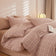 Fresh Plaid Washed Cotton Bedding Set | Duo Color Bedding | Ever Lasting