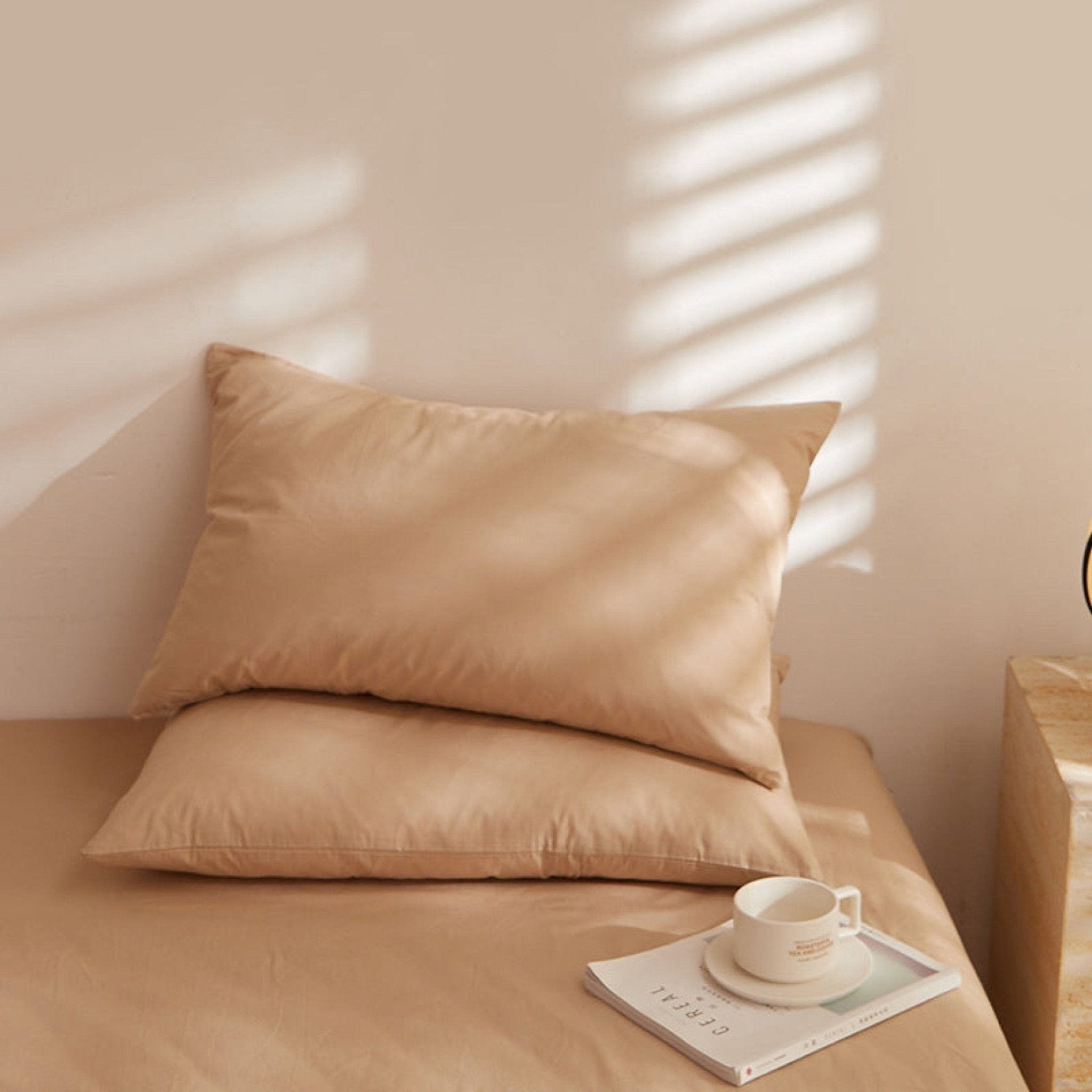 Fresh Plaid Washed Cotton Pillowcases - Ever Lasting