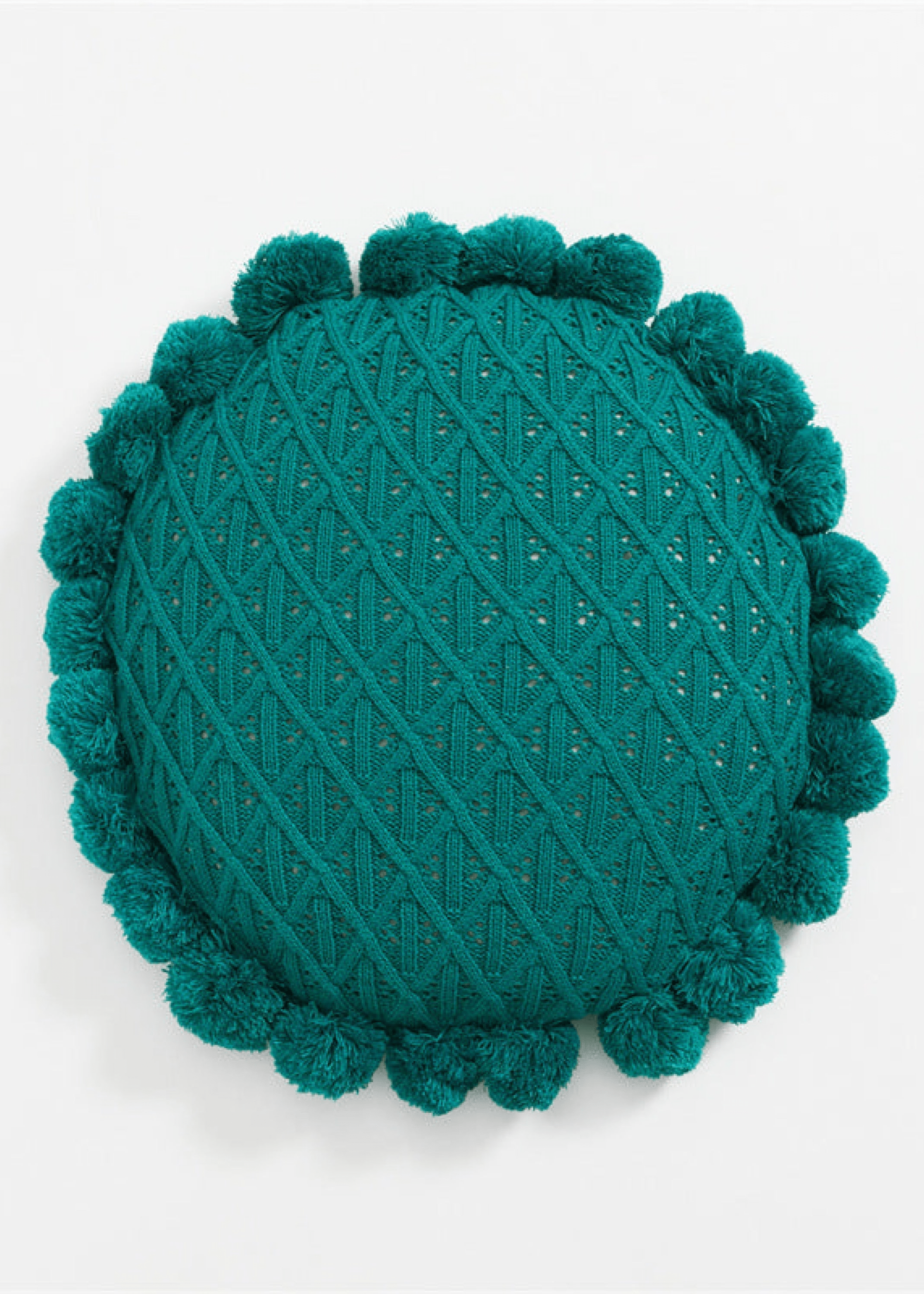  - Ever Lasting - Fuzzy Ball Round Pillow (7 Colors) - Pillow - Ever Lasting