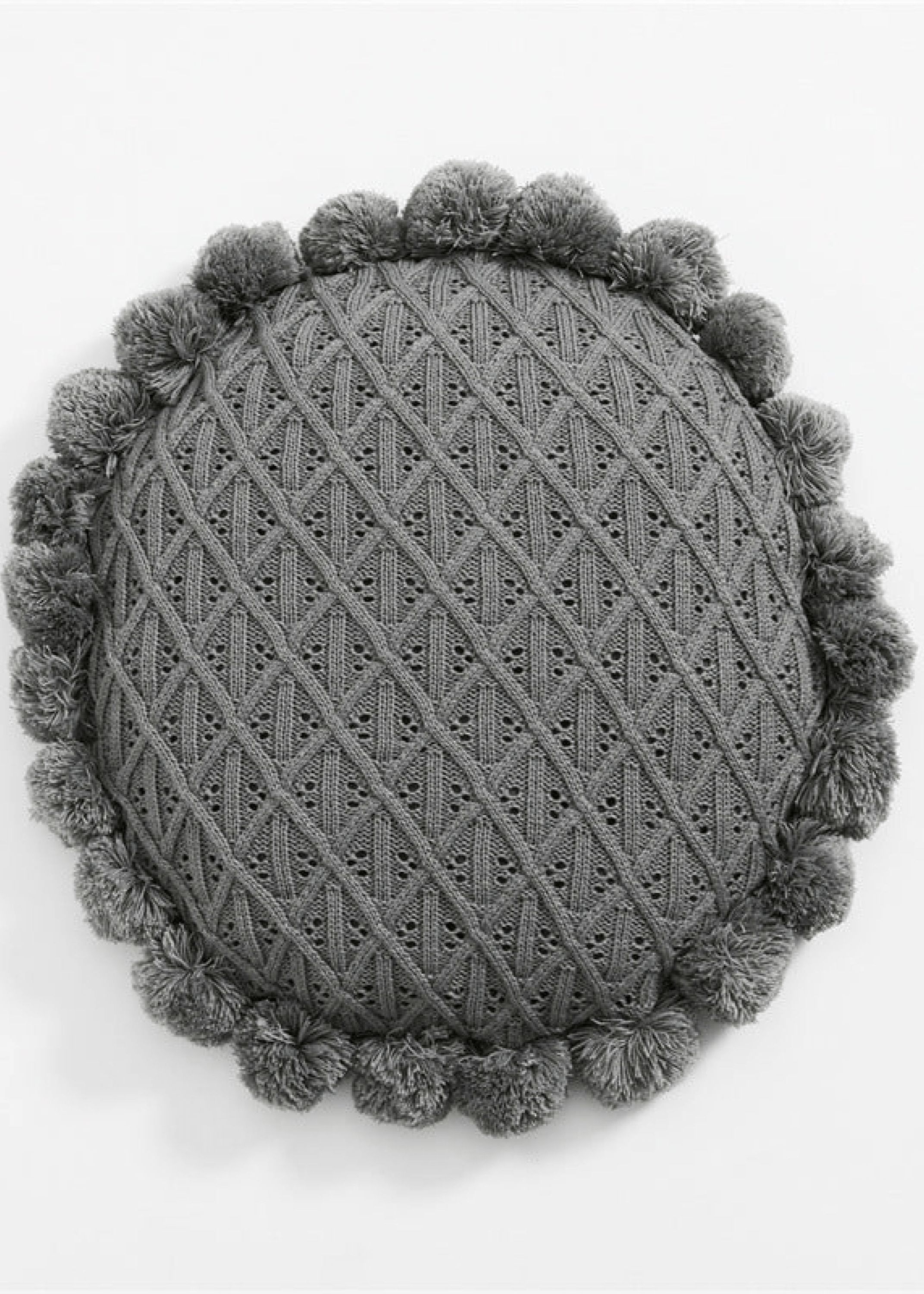  - Ever Lasting - Fuzzy Ball Round Pillow (7 Colors) - Pillow - Ever Lasting