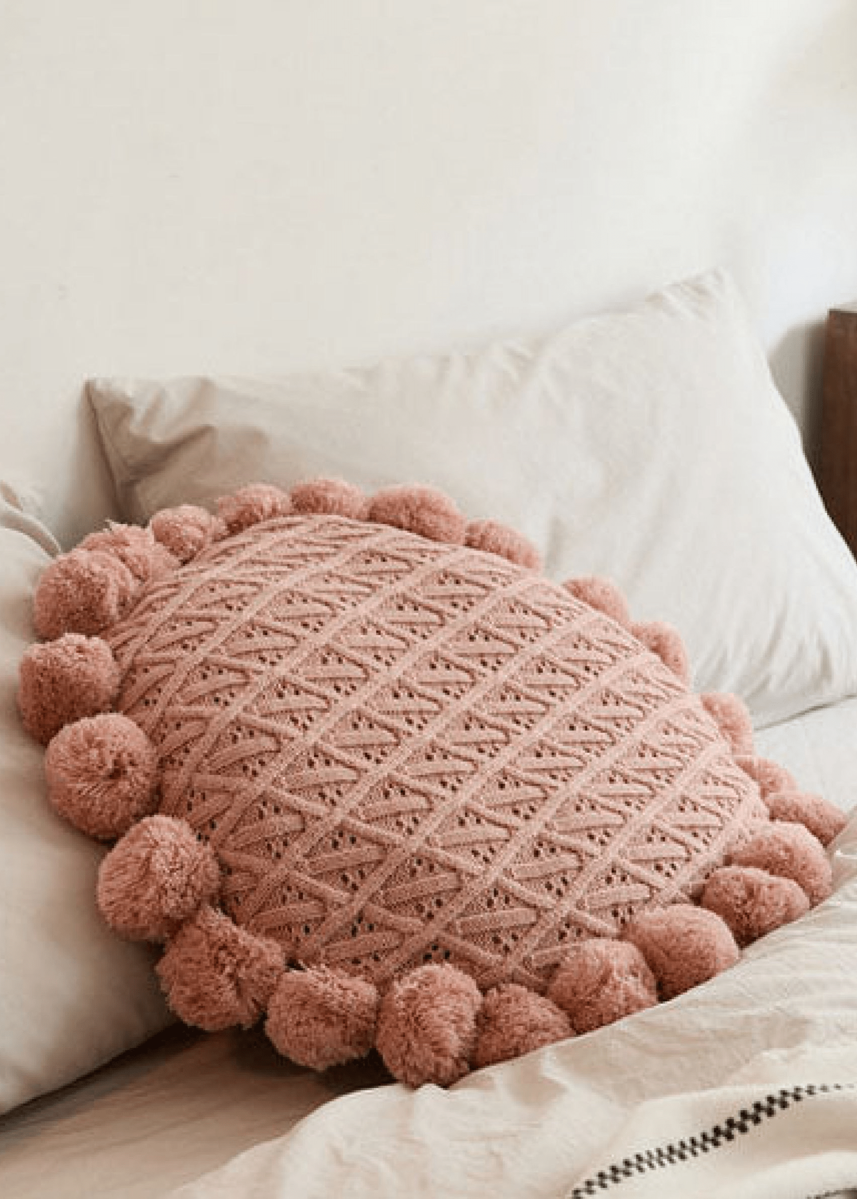 - Ever Lasting - Fuzzy Ball Round Pillow (7 Colors) - Pillow - Ever Lasting
